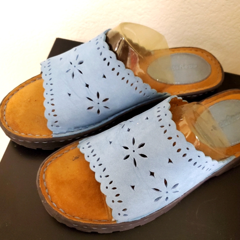 Easy Spirit Denim Slides